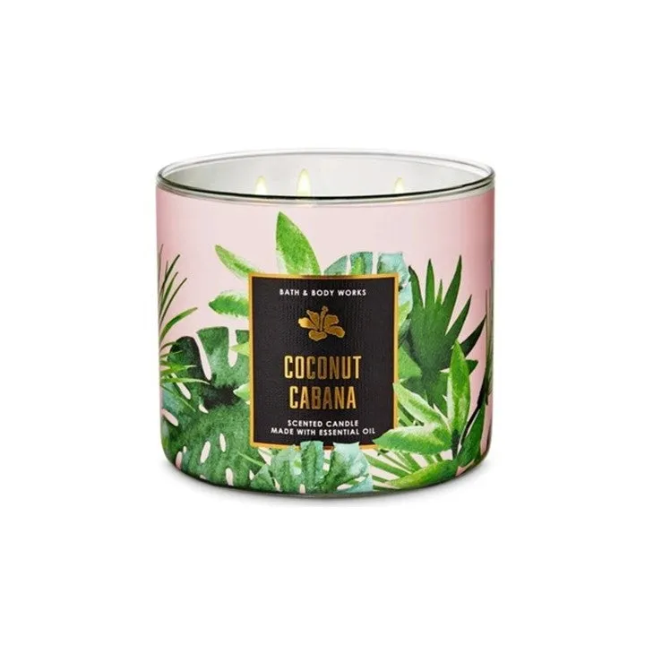 Bath & Body Works Coconut Cabana 3-Wick Candle 411Ml