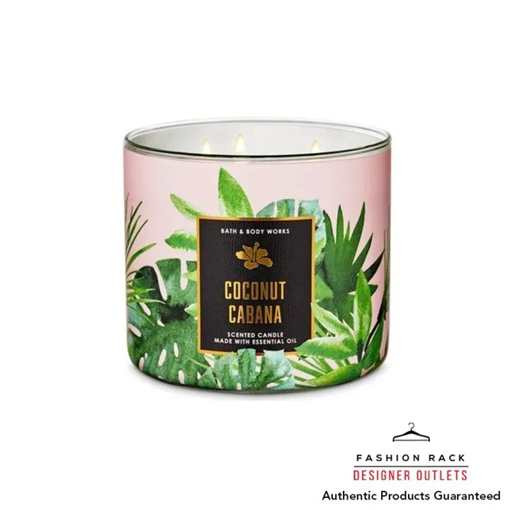 Bath & Body Works Coconut Cabana 3-Wick Candle 411Ml