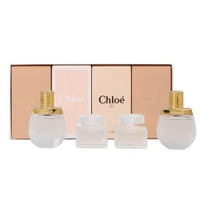 Chloe Miniatures Women's Perfume Gift Set 4 x 5ml (Chloe EDP   Chloe EDT   Nomade EDP   Nomade EDT)