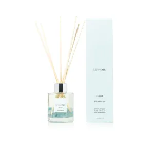 DefineMe Crystal Infused Reed Diffuser - Kahana Aquamarine