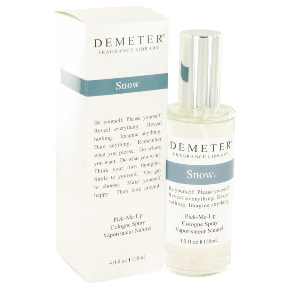 Demeter Snow Cologne Spray for Unisex, 4 Ounce