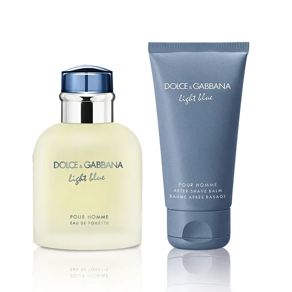 Dolce & Gabbana - Light Blue Pour Homme Set ( EDT 75ml   AS 50ml )