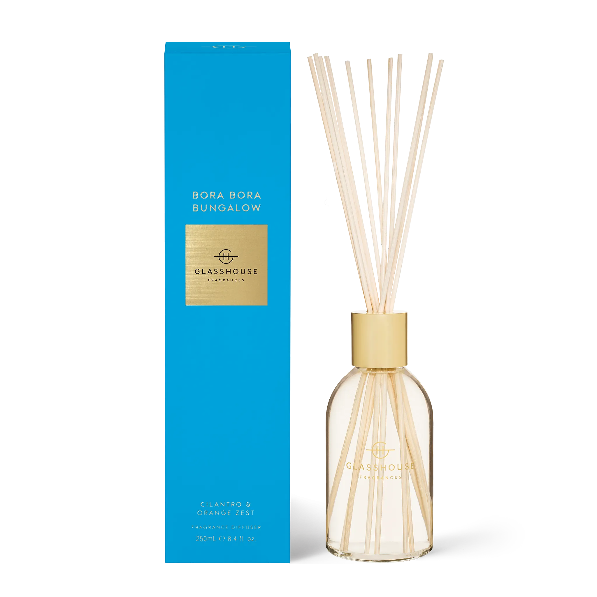 Glasshouse Fragrances Bora Bora Bungalow 250mL Diffuser
