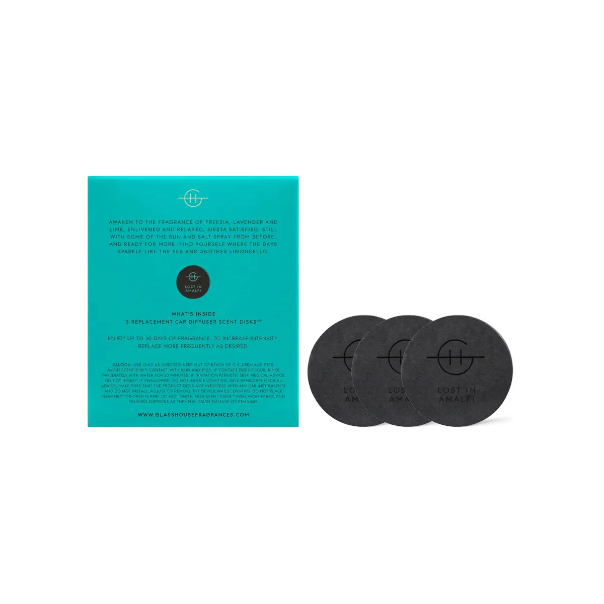 Glasshouse Fragrances Lost in Amalfi Replacement Scent Disks