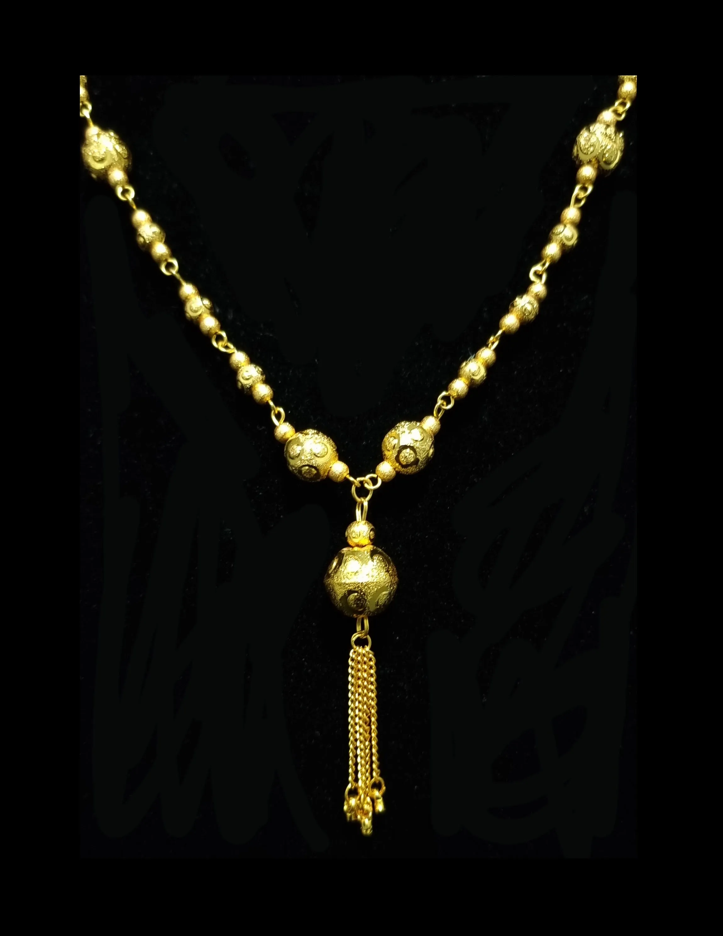 Gold-Plated Mala.