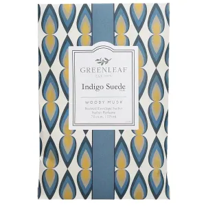Greenleaf Indigo Suede Scented Sachet