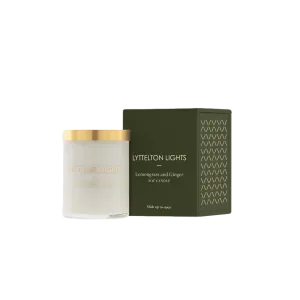 Lyttelton Lights Candle - Lemongrass   Ginger - Small