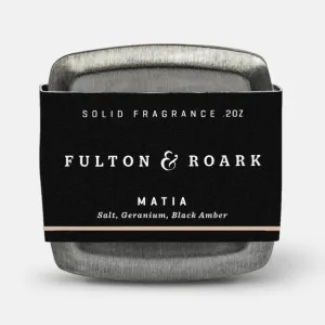 Matia Solid Cologne by Fulton & Roark