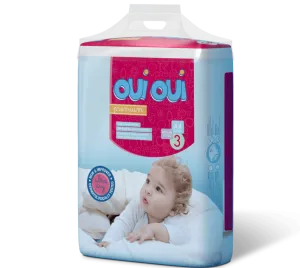 Oui Oui N.3 (5-9Kg) 46Pcs