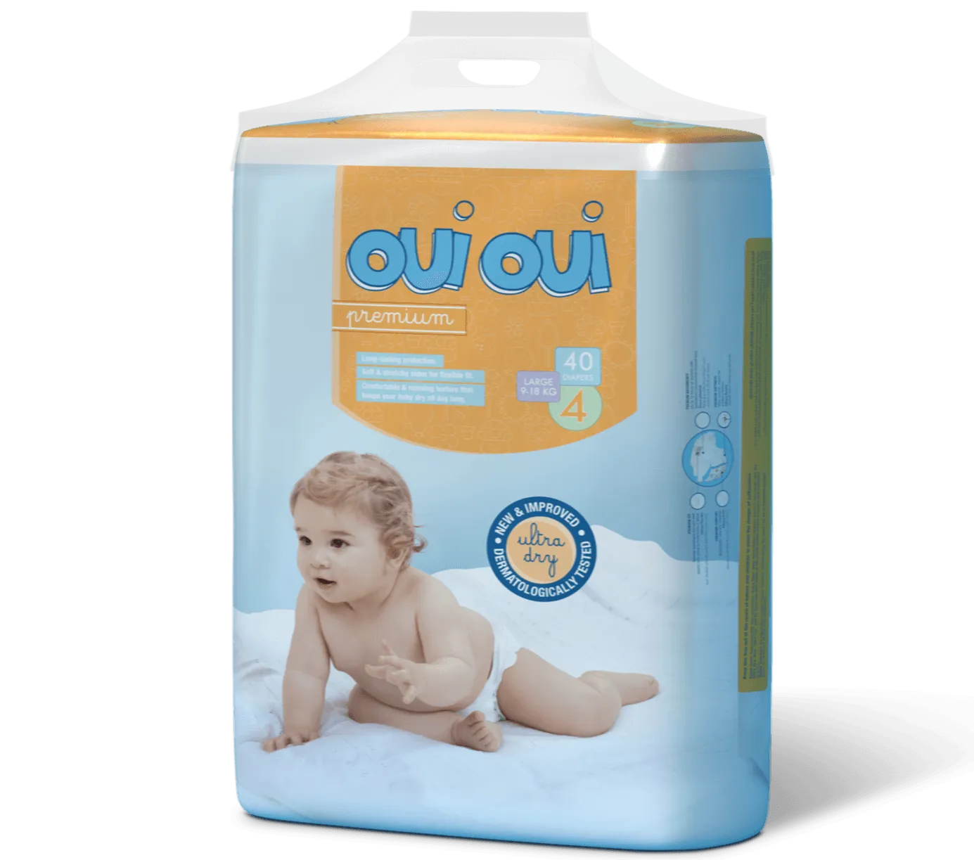 Oui Oui N.4 (9-18Kg) 42Pcs