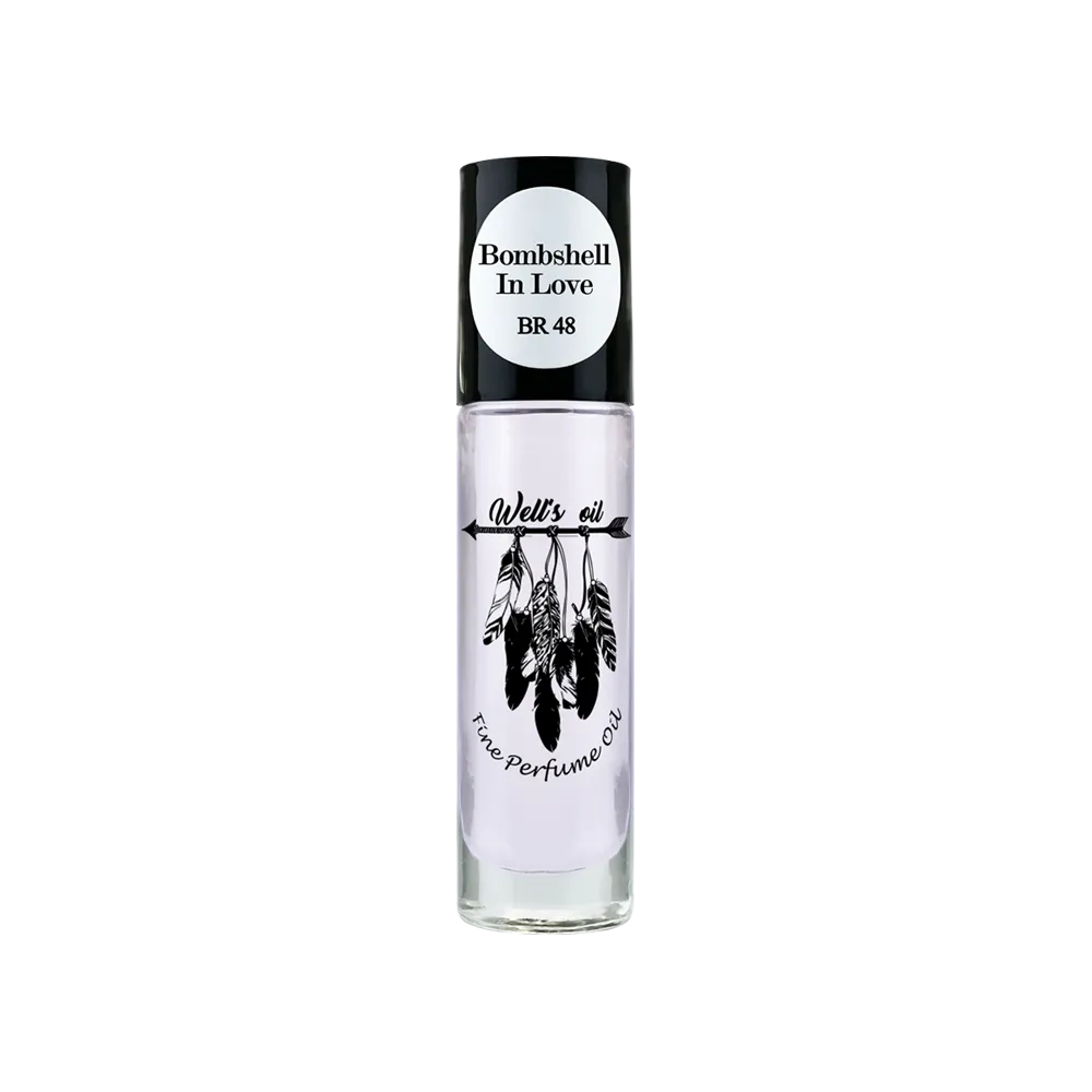 Perfume Oil Roll-On 0.33 fl Oz Inspired by Bombshell In Love Type