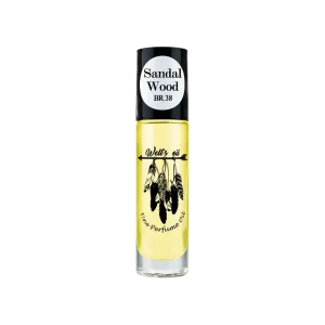 Perfume Oil Roll-On 0.33 fl Oz Inspired by Sandal Wood Type