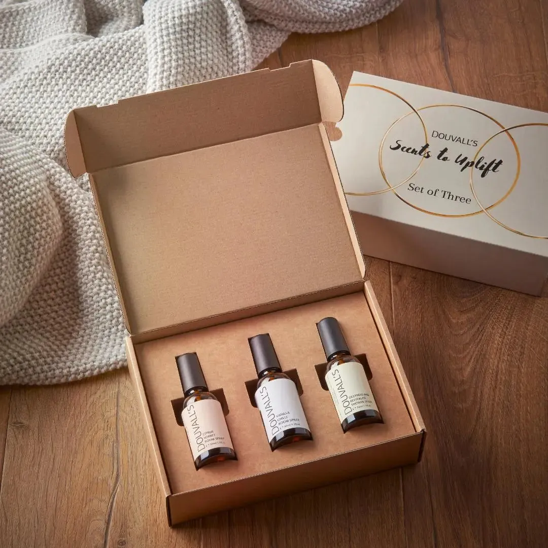 Scents to Uplift Gift Set | Set of Three Home Scents to Revitalise and Refresh