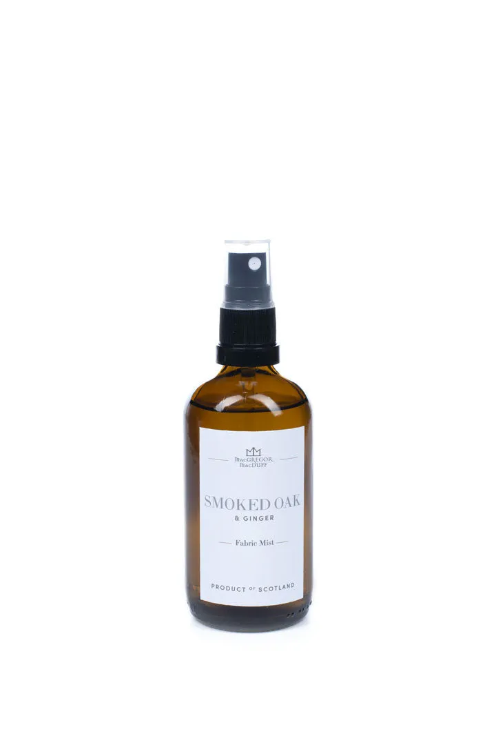 Smoked Oak and Ginger Fabric Mist