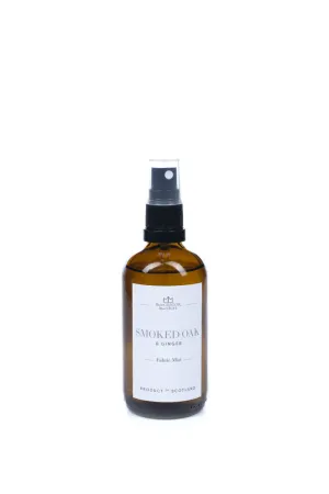 Smoked Oak and Ginger Fabric Mist