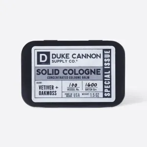 Solid Cologne -Vetiver   Oakmoss - Duke Cannon