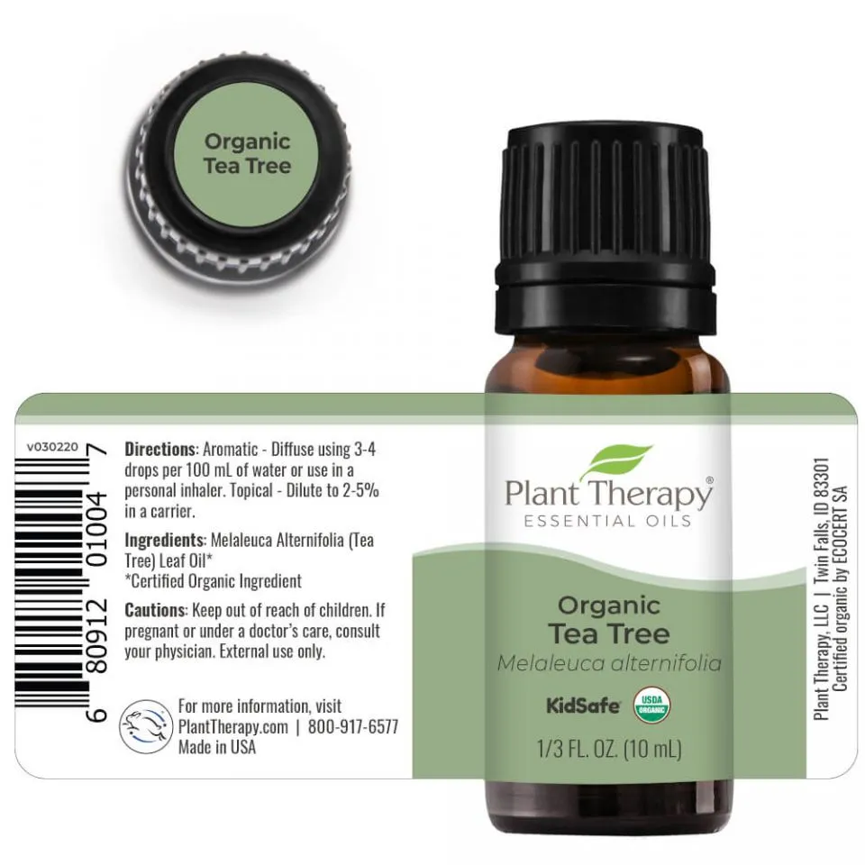 Tea Tree Organic Essential Oil